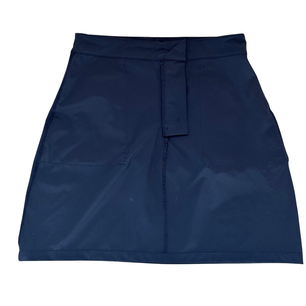 Albion Mini Cargo Skirt True Blue Small Tall Utility Stretch Skirt Athleisure - Picture 9 of 10